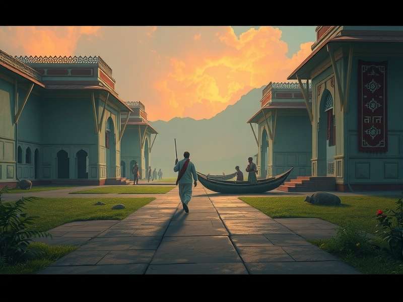 Lagaan Economic Giant village simulation